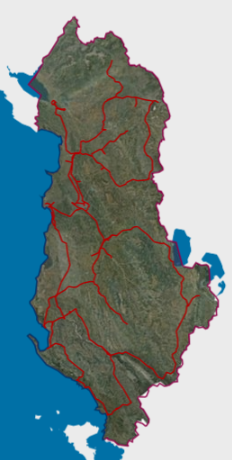 Graphic overview for OST, 110 kV transmission line