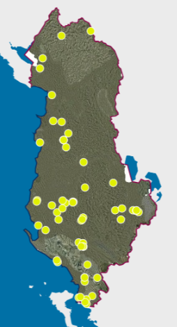 Graphic overview for Protected cultural heritage areas (Points)