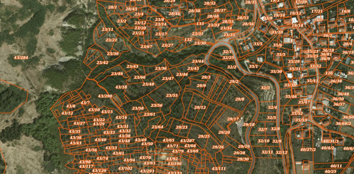 Graphic overview for Cadastral Parcels (ALBSCAD)