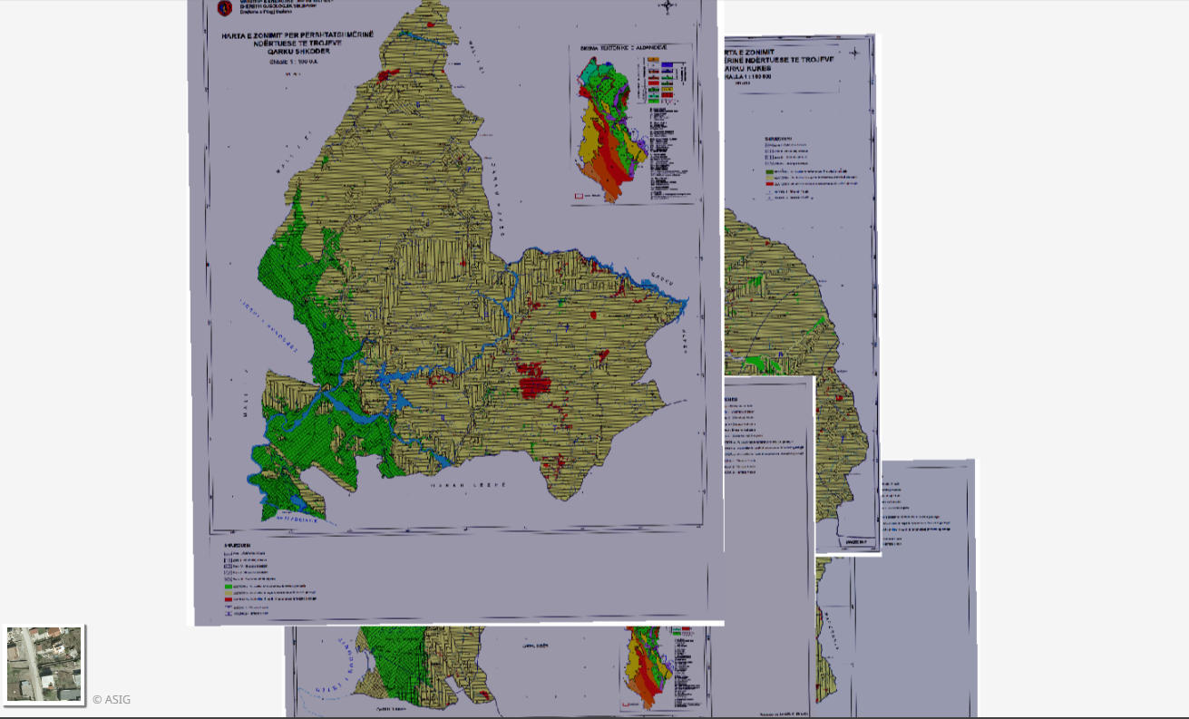 Graphic overview for Geological Zoning, Thematic Maps
