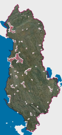 Graphic overview for Orthophoto CIR 2015 (8cm)