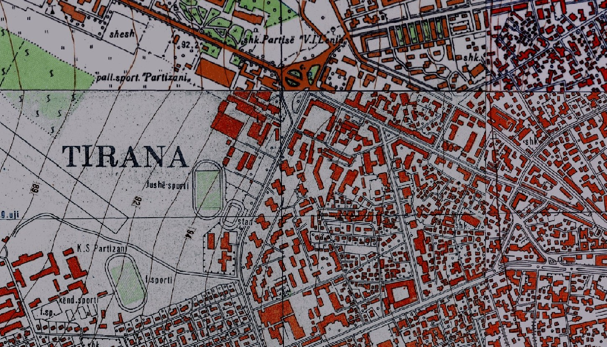 Graphic overview for Base Map, Topographic Map 1:10 000