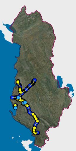 Graphic overview for Gas distribution network - ALBGaz