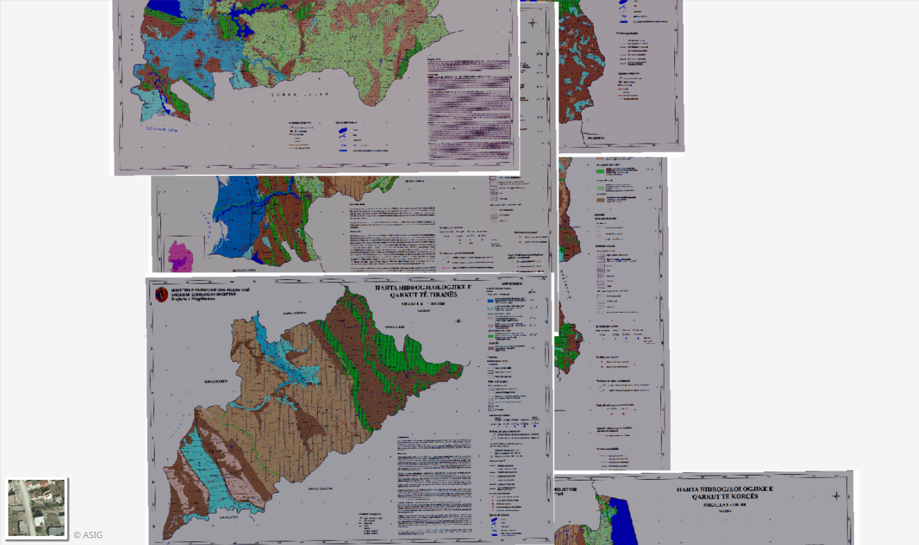 Graphic overview for Hydrogeology, Thematic Maps