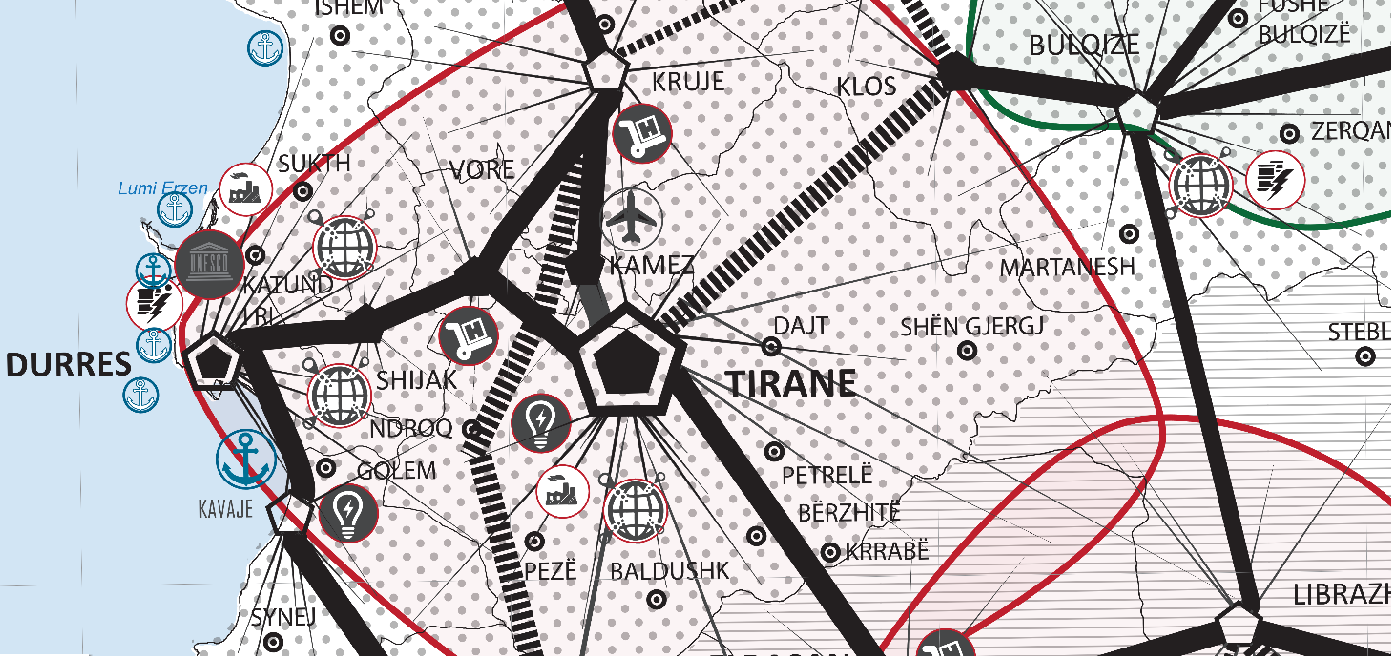 Graphic overview for National General Plan, Urban System