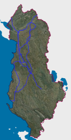 Graphic overview for OST, 220 kV transmission line