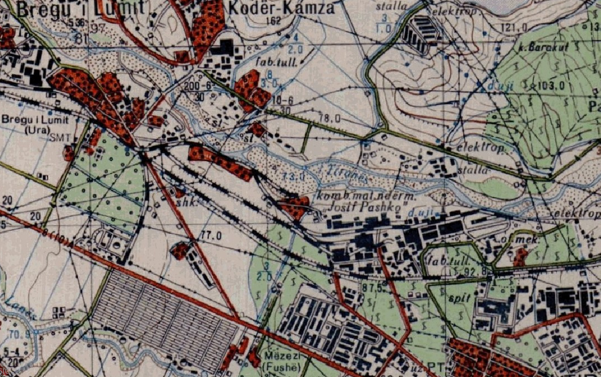Graphic overview for Base Map, Topographic Map 1:25 000