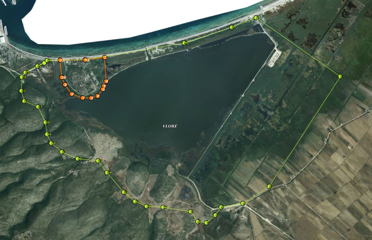 Graphic overview for VKM No. 285, dated 17.04.2026, Orikum Archaeological Zone