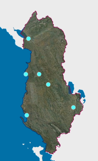 Graphic overview for Environmental Monitoring Infrastructure, Air Monitoring Network 2019