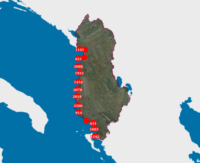 Graphic overview for Monitoring, Coastal (UAV) (2022)