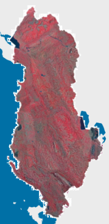 Graphic overview for Orthophoto CIR 2015 (20 cm)