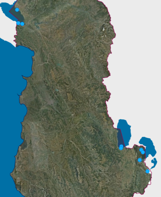 Graphic overview for Environmental monitoring infrastructure, Lake water monitoring network 2022