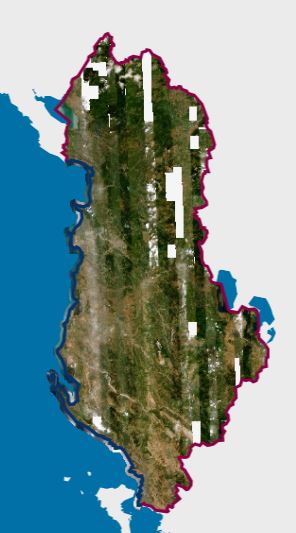 Graphic overview for Satellite Orthophoto 2025