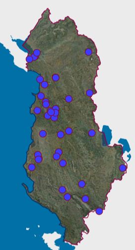 Graphic overview for Environmental monitoring infrastructure, River water monitoring network 2023