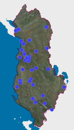 Graphic overview for Environmental monitoring infrastructure, River water monitoring network 2020