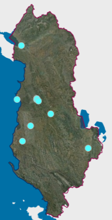 Graphic overview for Environmental monitoring infrastructure, Air monitoring network 2024
