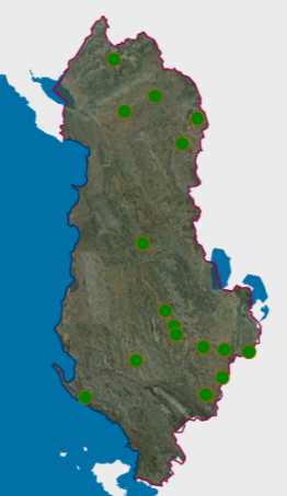 Graphic overview for Environmental monitoring infrastructure, Black pine monitoring network 2020
