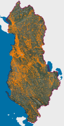 Graphic overview for Urban Areas (AKPT)