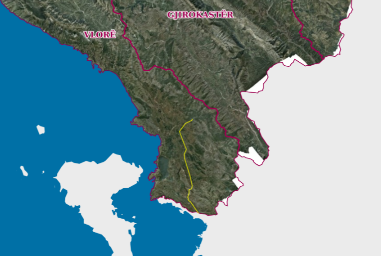 Graphic overview for OST, 154 kV transmission line