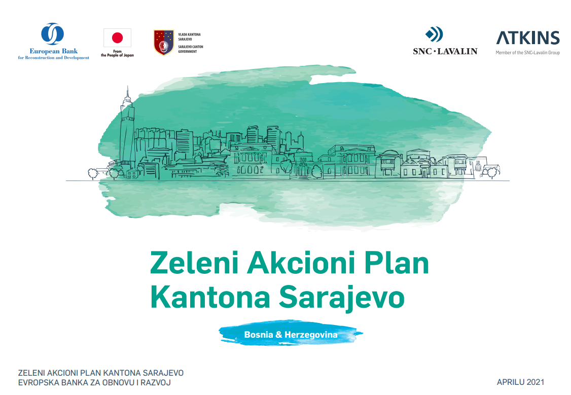 Graphic overview for Green Action Plan of the Sarajevo Canton