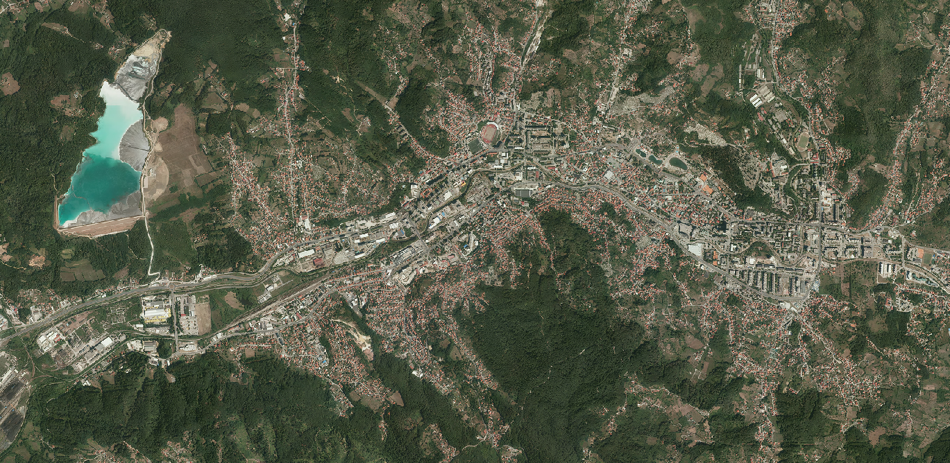 Graphic overview for Orthophoto 2022