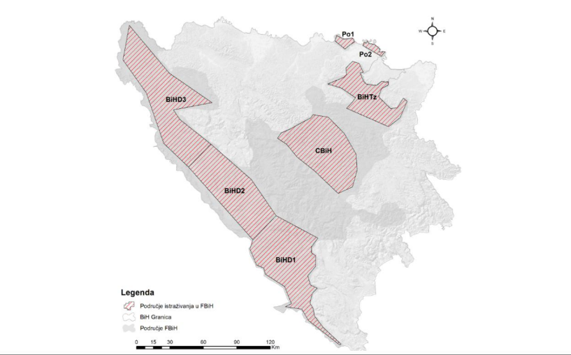 Graphic overview for Cadastre of approved research areas