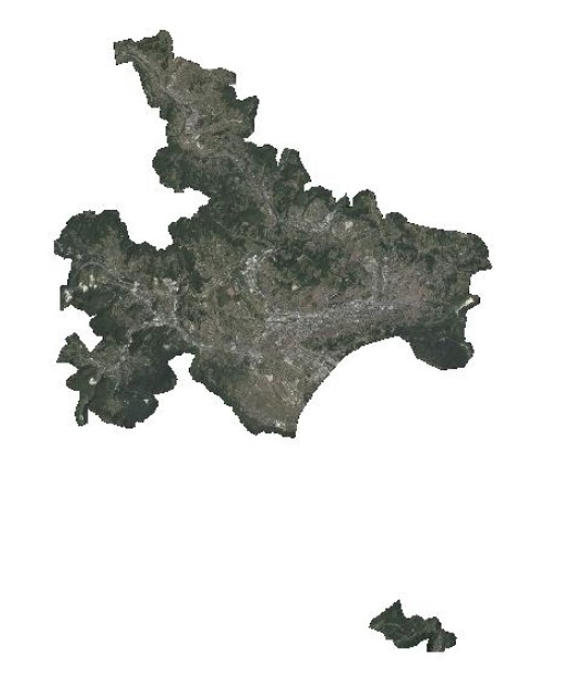 Graphic overview for Orthophoto 2017