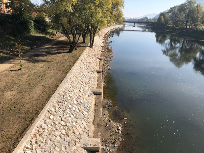Graphic overview for Water structures of the Sava River