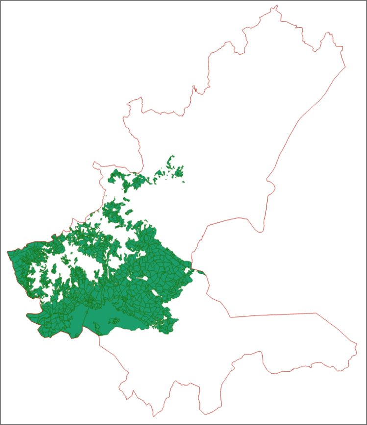 Graphic overview for Forestry area "Igmansko"