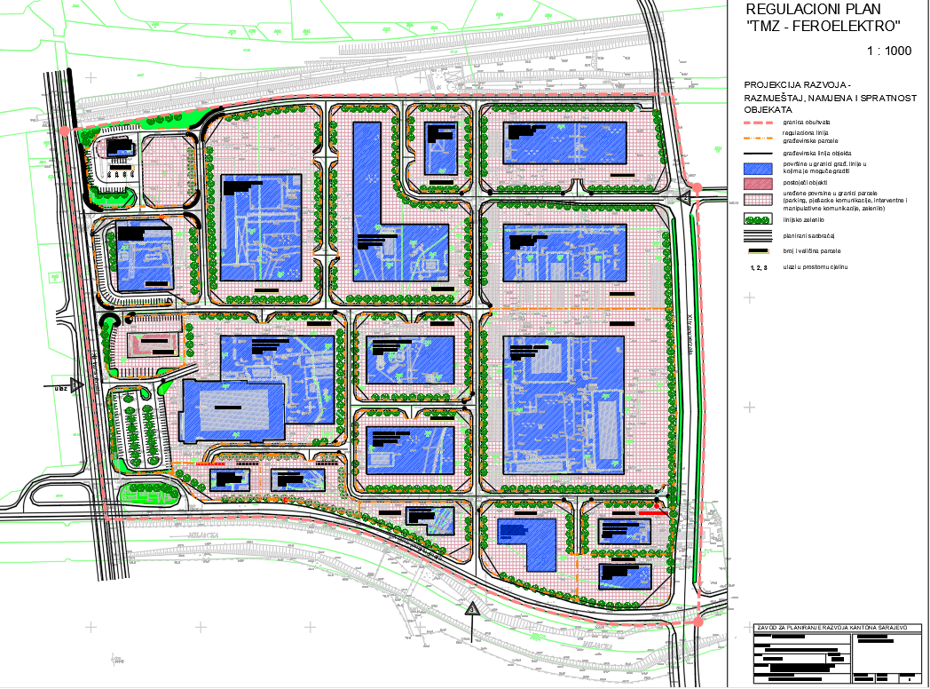 Graphic overview for Regulatory plan "TMZ-Feroelektro"