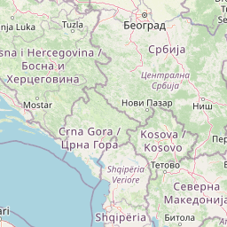 Graphic overview for OpenStreetMap Natural Areas for Montenegro