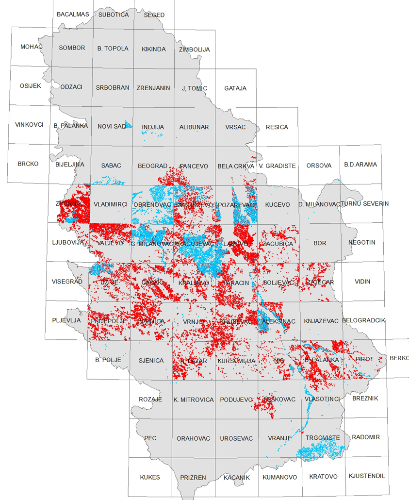 Graphic overview for Cadastre of landslides and unstable slopes in the Republic of Serbia