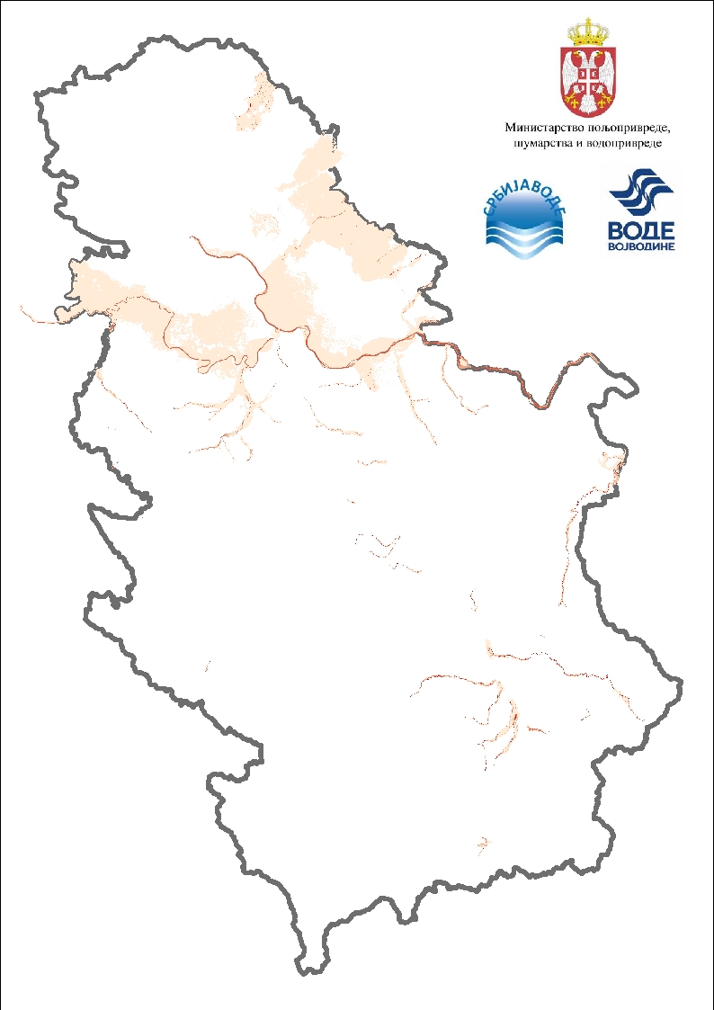 Graphic overview for Flood risk maps - speed display