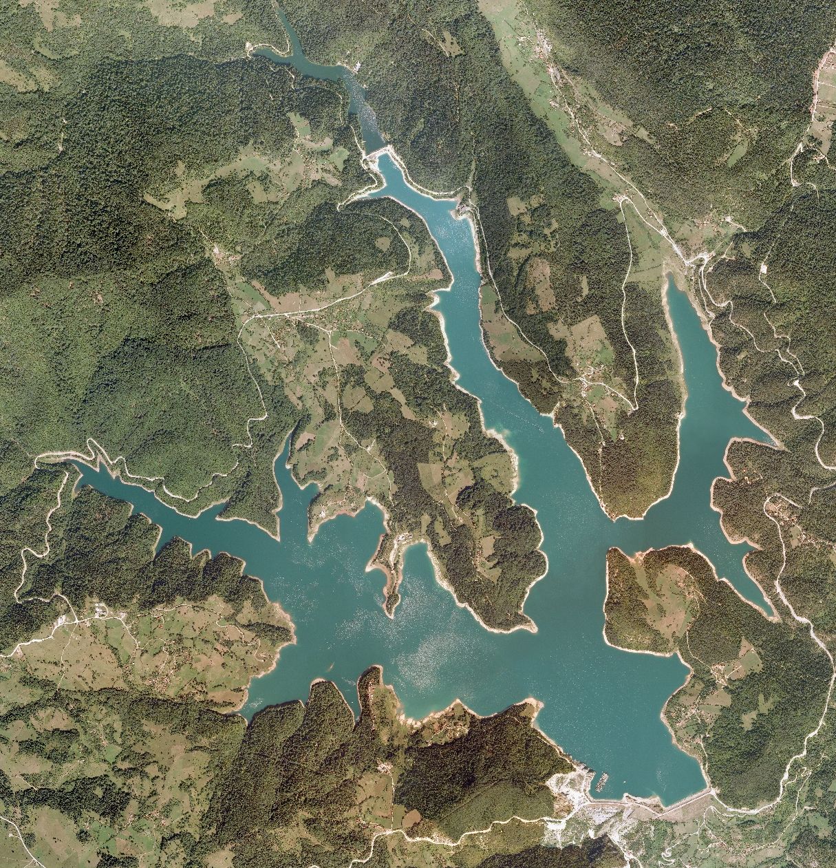 Graphic overview for Digital orthophoto of resolution 40 cm (2007-2010)