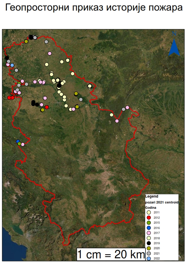 Graphic overview for History of forest fires