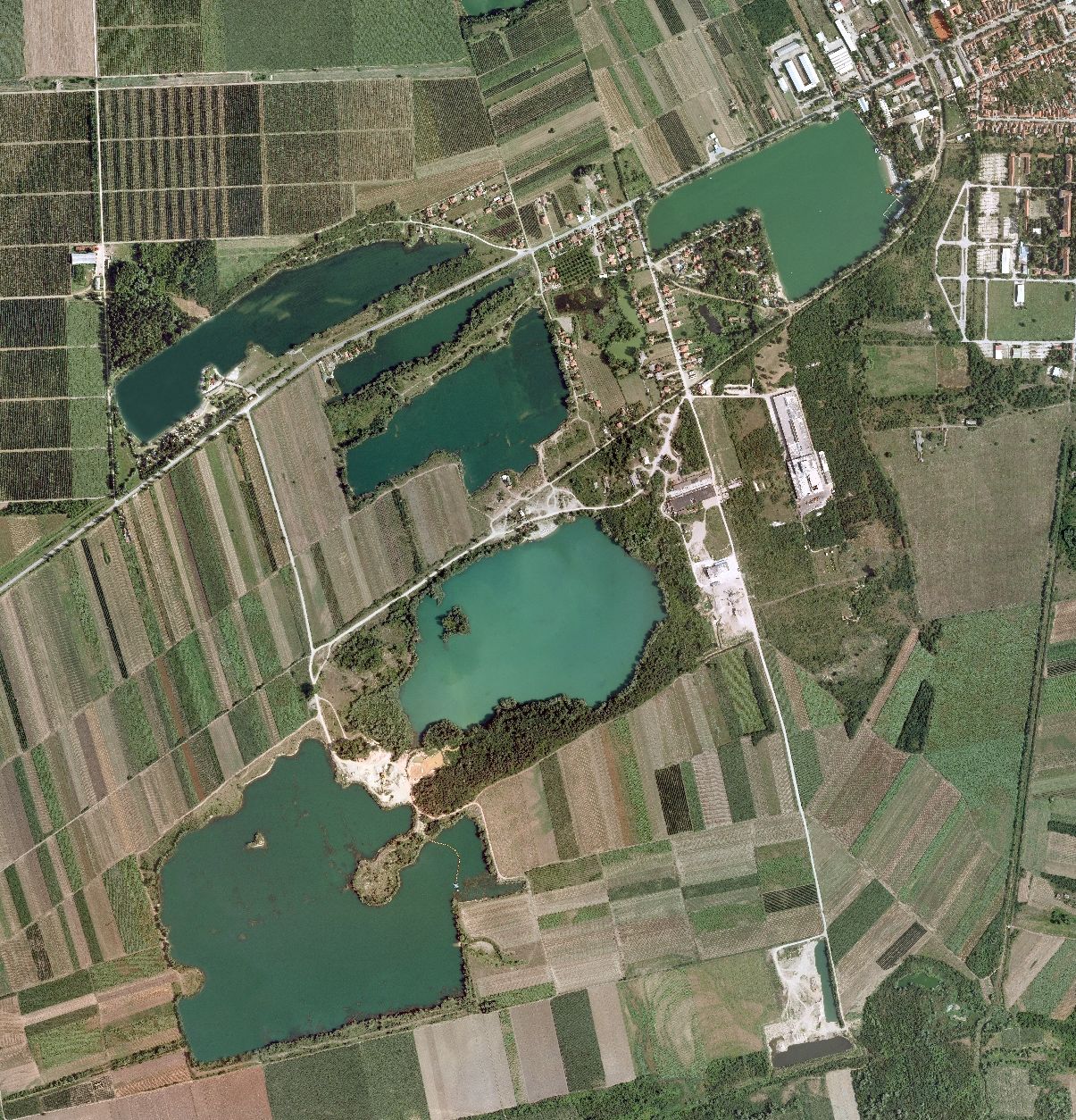 Graphic overview for Digital ortophoto of resolution 20 cm (2007-2010)